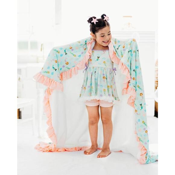 NWT Love & Grow Enchanted Mermaid Luxe Blanket - Picture 9 of 9